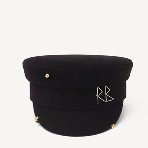 Authentic Black Pierced Ruslan Baginskiy hat